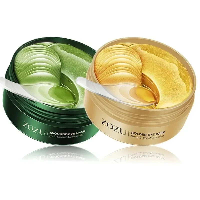 OrVert – Avocado & Gold Eye Masks