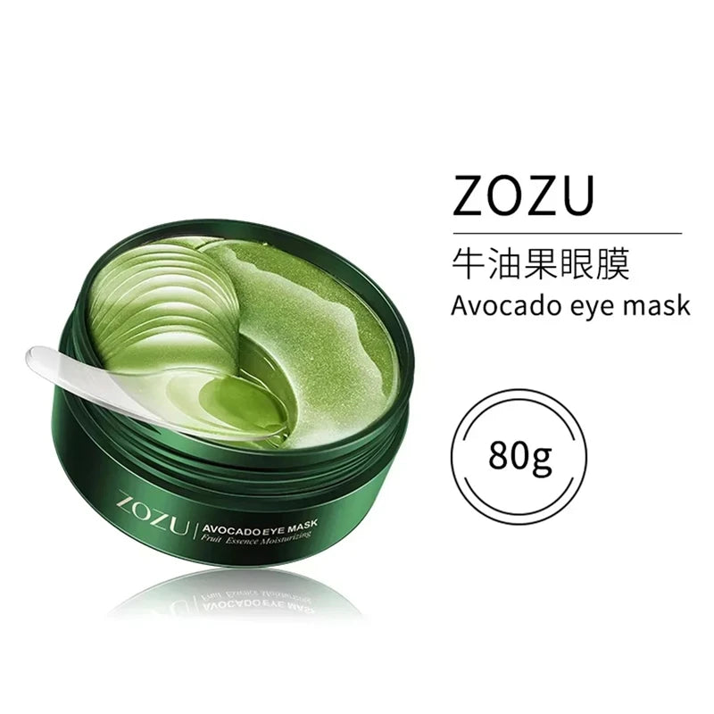 OrVert – Avocado & Gold Eye Masks