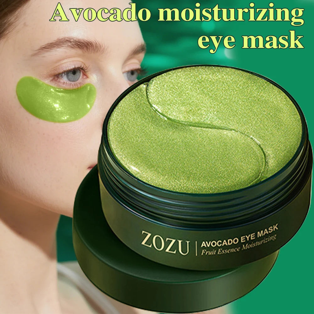 OrVert – Avocado & Gold Eye Masks