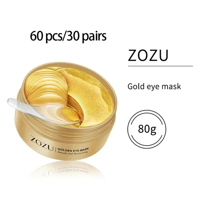 OrVert – Avocado & Gold Eye Masks